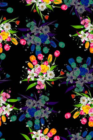 插花印花华亿平台图片