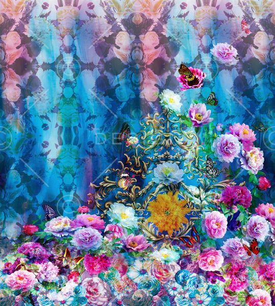 男装女装图案印花华亿平台图片