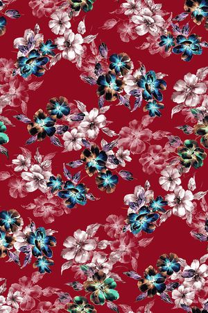 水彩印花华亿平台图片