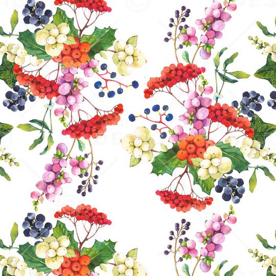 水果葡萄提子蓝莓印花华亿平台图片