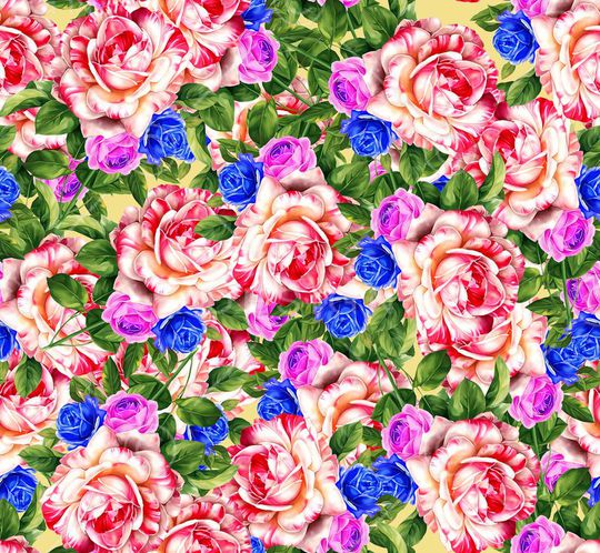 花瓣印花华亿平台图片