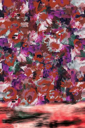 抽象印花华亿平台图片