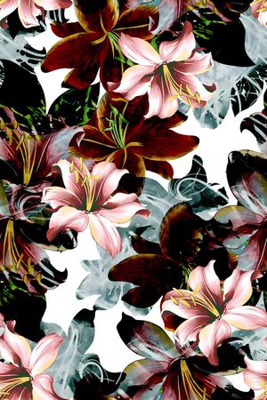 百合印花华亿平台图片