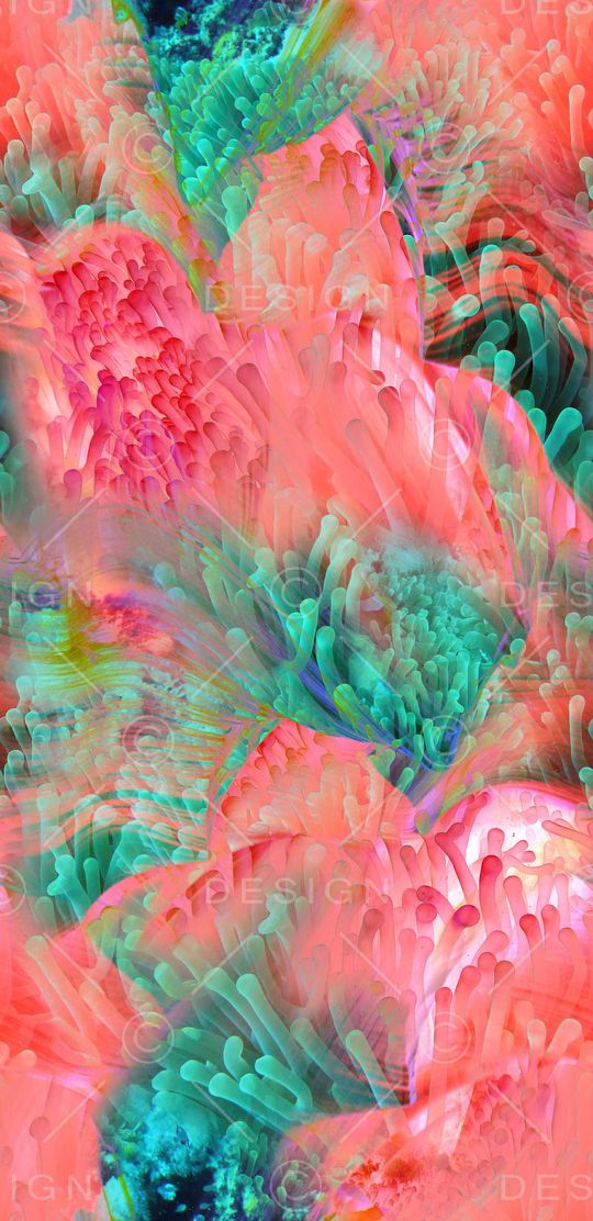 MAX-抽象自然风景印花华亿平台图片