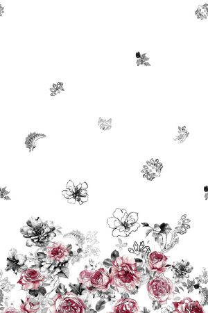 中国风印花华亿平台图片