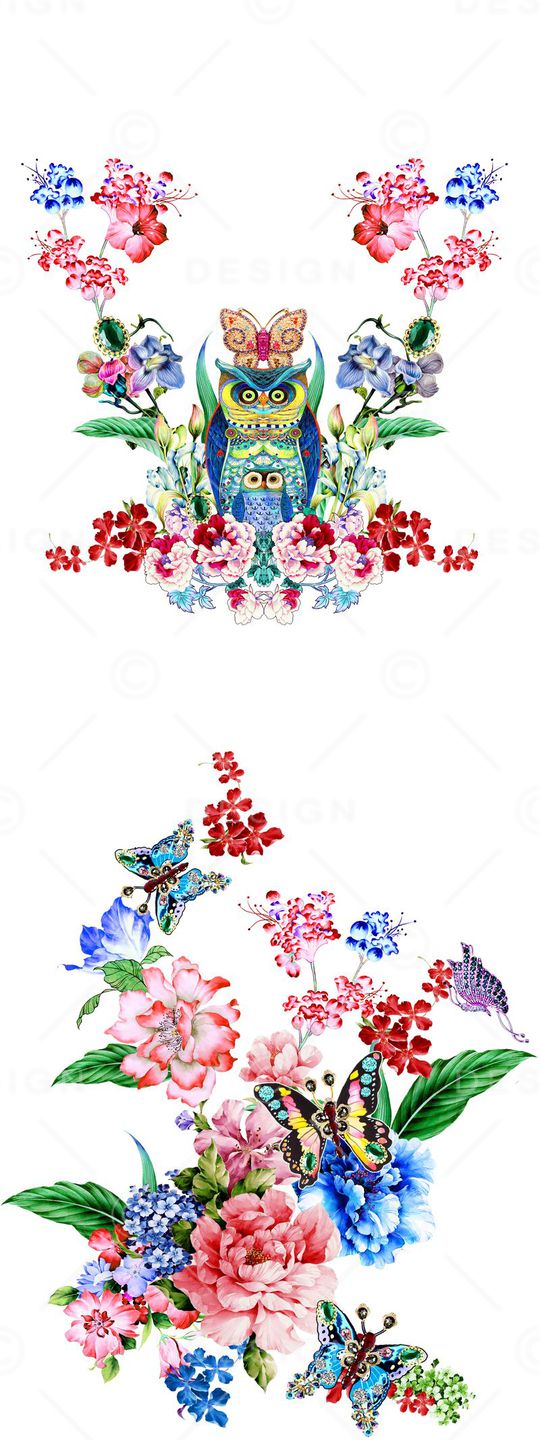 手绘印花华亿平台图片