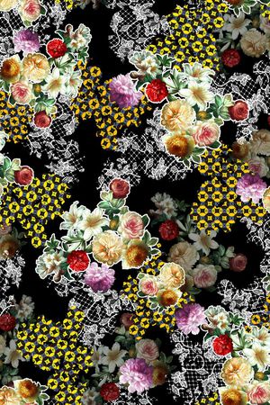 几何印花华亿平台图片