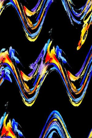 条纹印花华亿平台图片