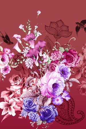 喷绘印花华亿平台图片