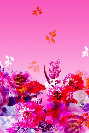 清新印花华亿平台图片