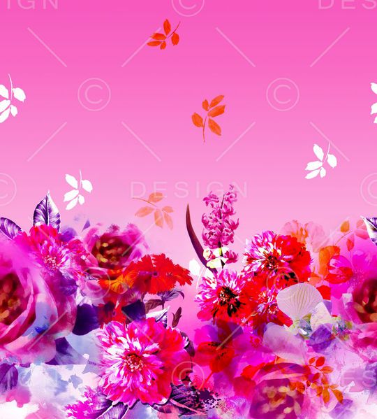 清新印花华亿平台图片