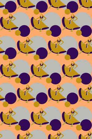 舞蹈印花华亿平台图片