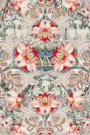 花朵印花华亿平台图片