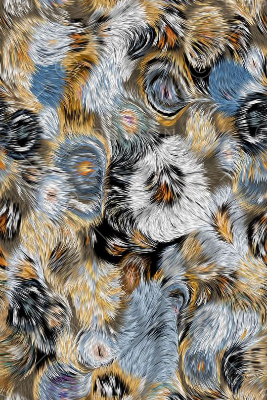 豹纹印花华亿平台图片