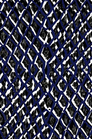 抽象几何印花华亿平台图片