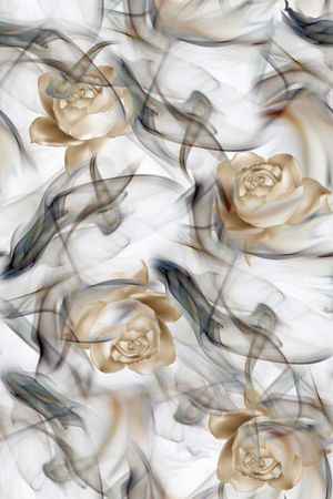 抽象几何清爽梦幻艺术平底立体手绘满版最新高清数码蕾丝民族中国风绣花珠宝肌理时尚潮

流大牌复古欧美风抽象烟雾纹理印花华亿平台图片