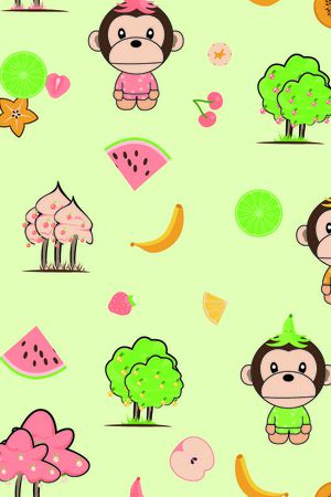 小猴印花华亿平台图片