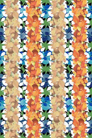 条纹图案印花华亿平台图片