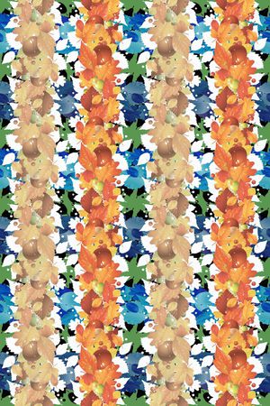 条纹图案印花华亿平台图片