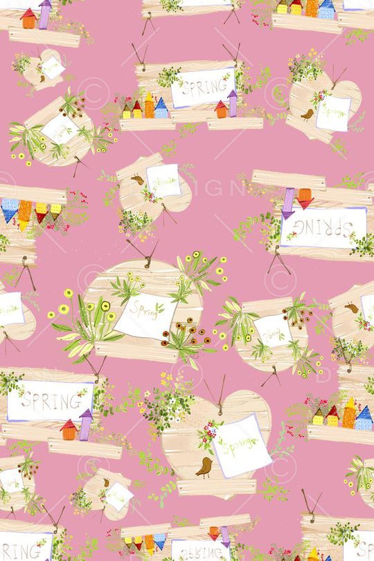 手绘水彩花卉意向印花华亿平台图片