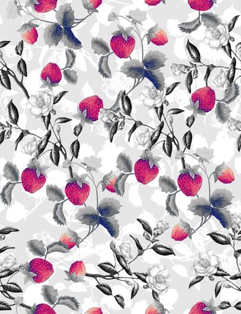 草莓印花华亿平台图片