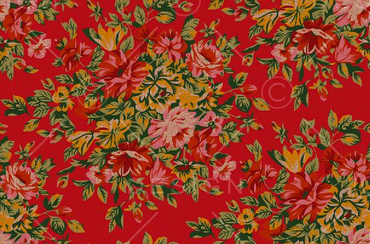 仿绣印花华亿平台图片