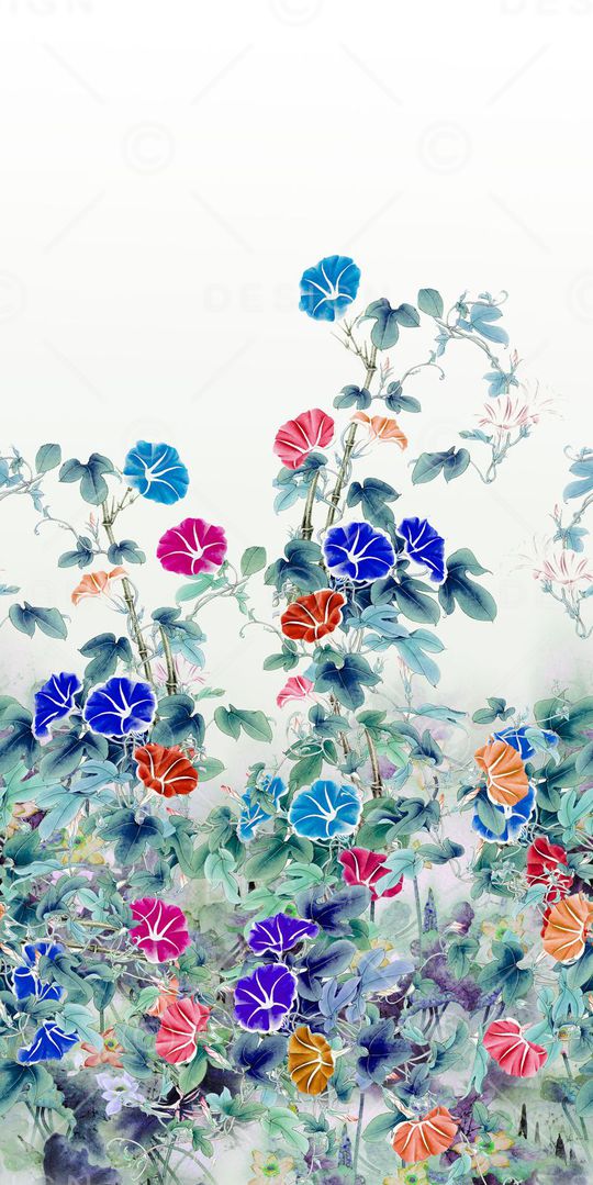 花朵印花华亿平台图片