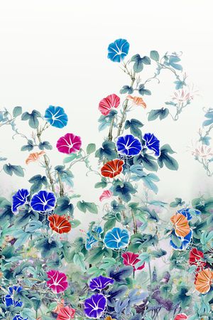 花朵印花华亿平台图片