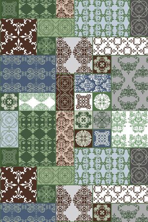 几何印花华亿平台图片