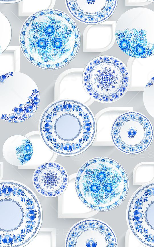 中国风印花华亿平台图片