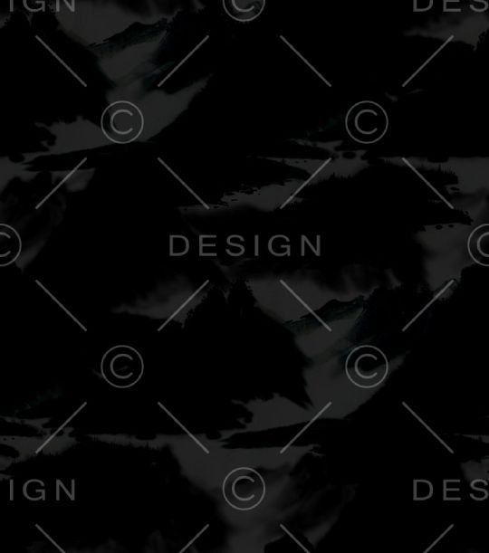 黑底抽象印花华亿平台图片