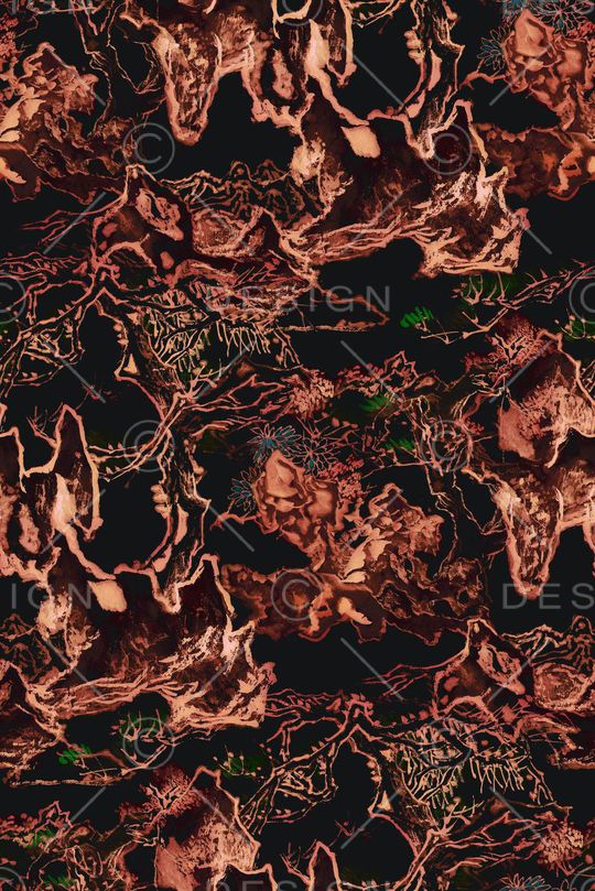 中国风印花华亿平台图片