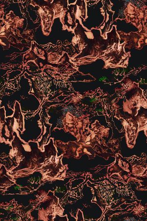 中国风印花华亿平台图片