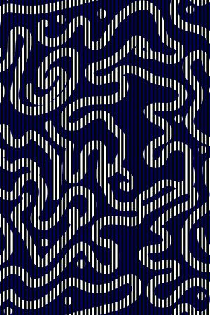 2017年女装冬款抽象几何华亿平台印花华亿平台图片