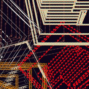 pogo结合blitz几何民族风系列印花华亿平台图片