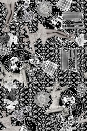 休闲风印花华亿平台图片