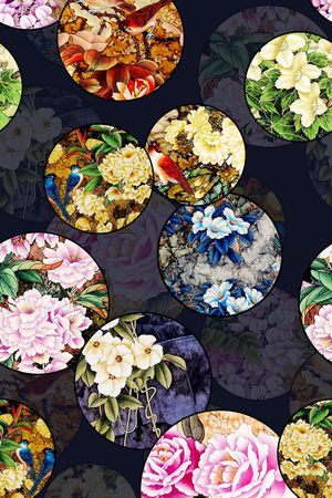 简约印花华亿平台图片