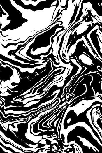 黑白水纹几何肌理女装图案印花华亿平台图片