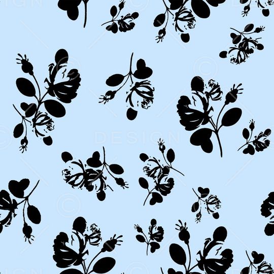 黑白花印花华亿平台图片