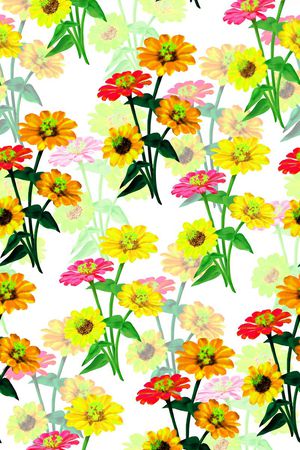 梦幻浪漫花卉印花华亿平台图片