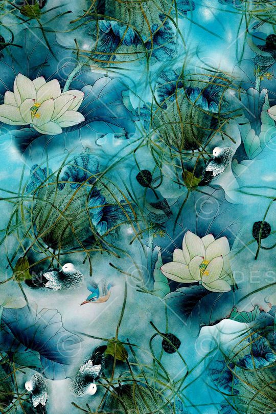 水彩印花华亿平台图片