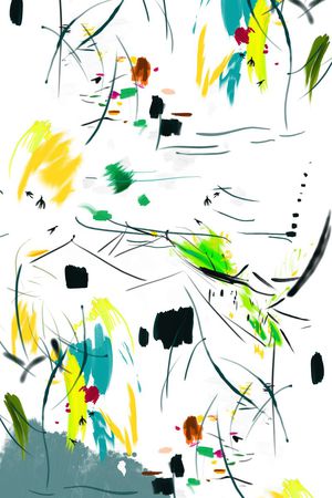 手绘印花华亿平台图片