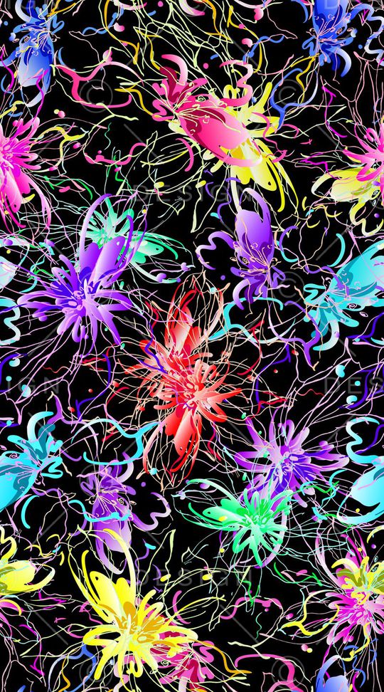 抽象印花华亿平台图片