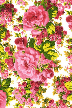 花卉大气印花华亿平台图片