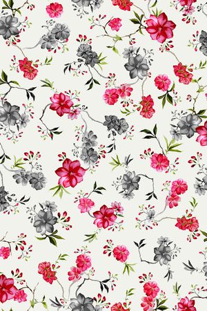 手绘印花华亿平台图片