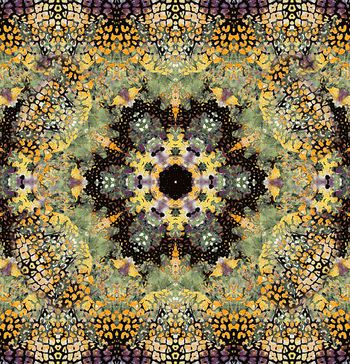 潮流动物纹理印花华亿平台图片