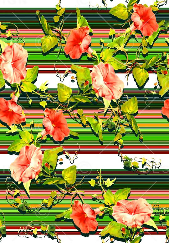 抽象几何清爽梦幻艺术平底立体手绘满版最新高清数码蕾丝民族中国风绣花珠宝肌理时尚潮

流大牌复古欧美风时尚条纹印花华亿平台图片