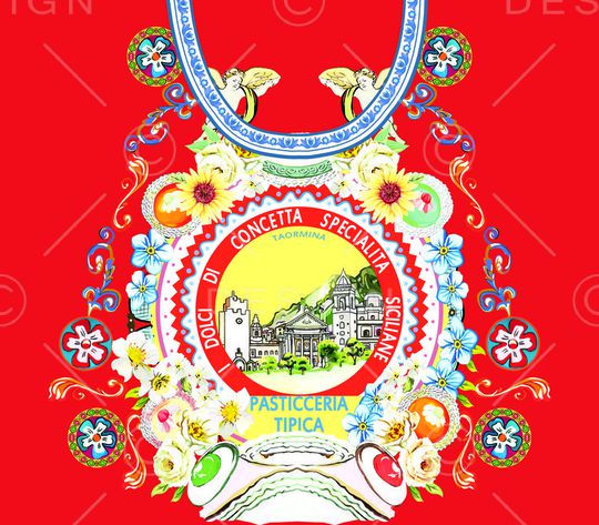 宫廷风印花华亿平台图片