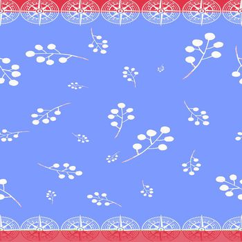 607011-红蓝 图案