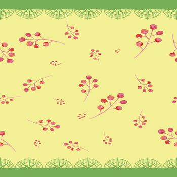 607013-绿黄 图案